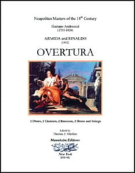 Armida and Rinaldo Overture Study Scores sheet music cover